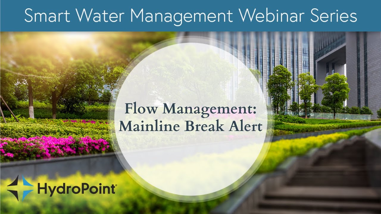 Flow Management:  Mainline Break Alert