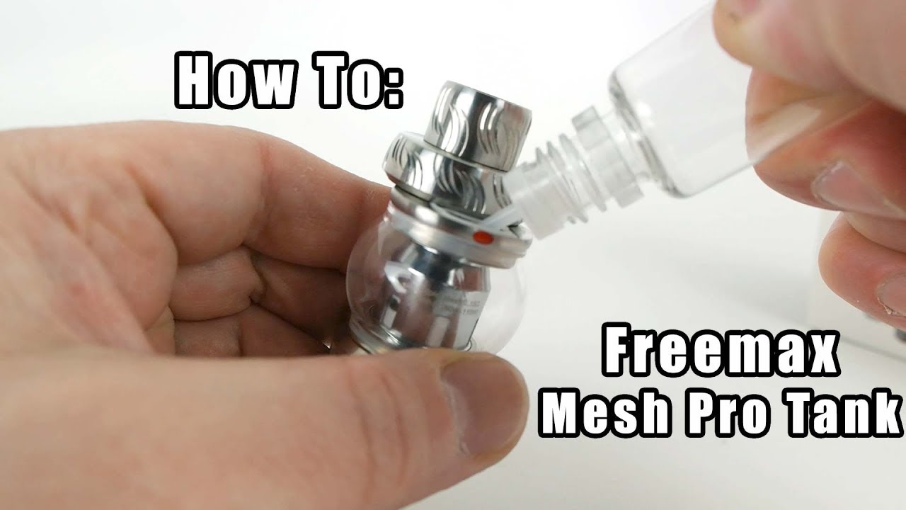How To: Prime and Fill The Freemax Mesh Pro Tank | Vaporleaf