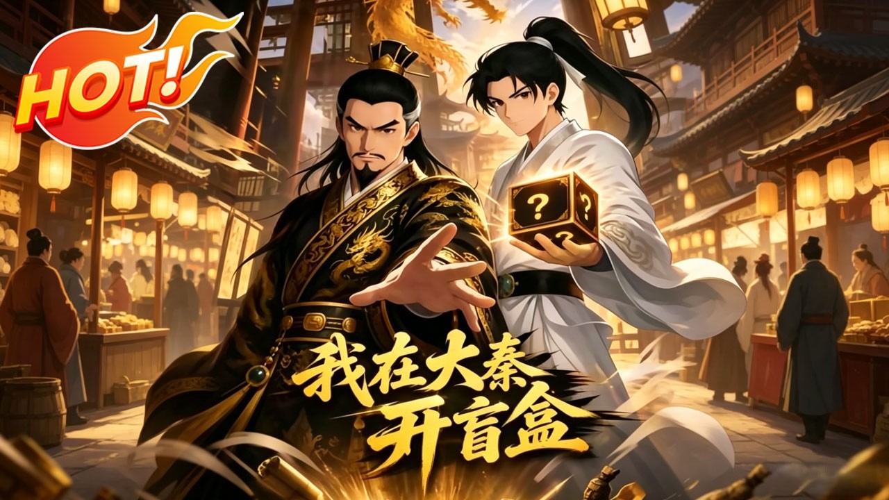 ⚡【新番速递】《我在大秦开盲盒》现代青年苏晨穿越秦朝成修陵苦役，凭快递盲盒系统，用现代物资逆天改命、爆笑逆袭！#漫剧 #穿越 #系统 #逆袭 #爱看动漫
