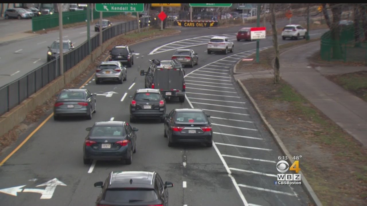 New Storrow Drive Lane Changes Frustrate Drivers, Back Up Traffic
