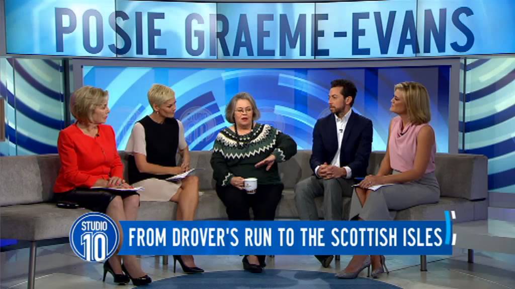 Posie Graeme Evans on Studio 10