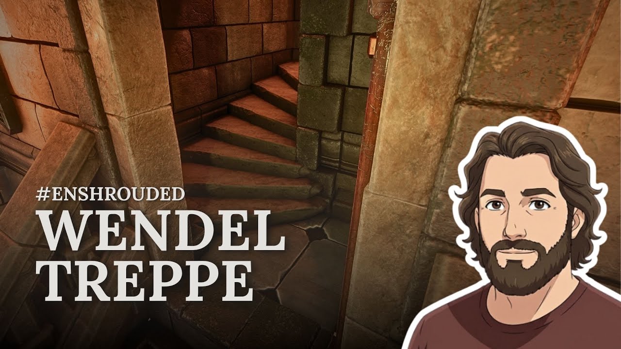 Erste Wendeltreppe gebaut - ob es funktioniert? | Enshrouded
