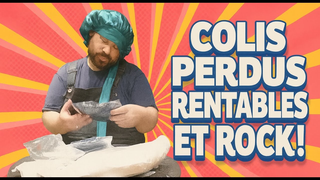 On ouvre des colis perdus Percheshop : vêtements, accessoires et une veste rock américaine rentable!