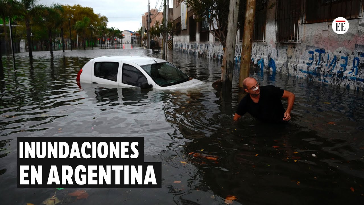 Argentina: un muerto durante la tormenta eléctrica que inundó Buenos Aires | El Espectador