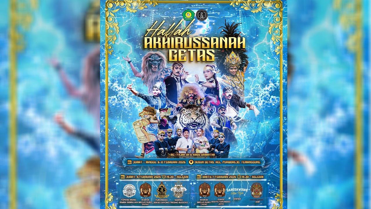 PENTAS SENI DALAM RANGKA HAFLAH AKHIRUSSANAH  ||  DUSUN GETAS KELURAHAN PURWOREJO TEMANGGUNG