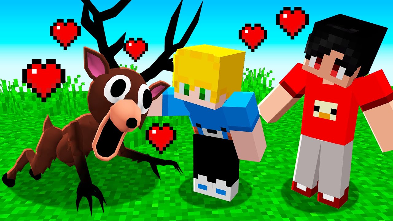 КАСС УСЫНОВИЛ ОЛЕНЯ из «99 Ночей в Лесу» в Minecraft!