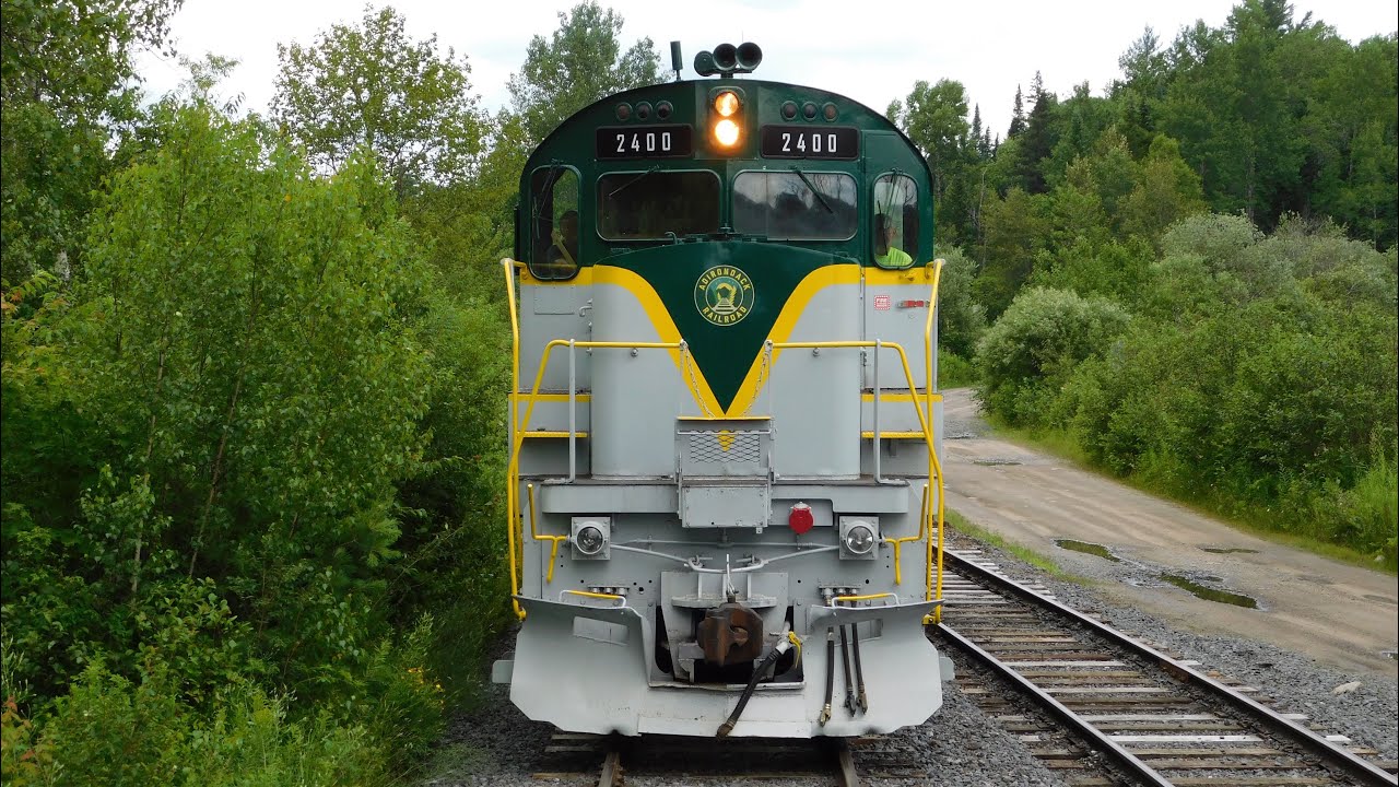 Riding the Adirondack Railroad: Thendara to Tupper Lake!