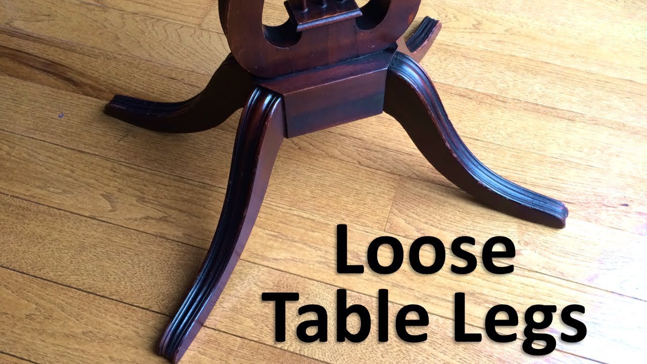 Pedestal Table Leg Repair with Vector Clamping | Woodworking How To #Restoration