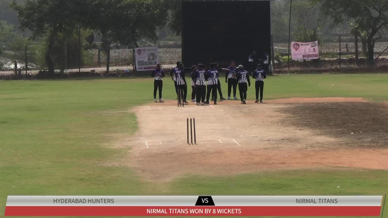 Hyderabad (vs) Nirmal | TS Govt Male Nursing Officers cricket tourny 2026 | :LIVE