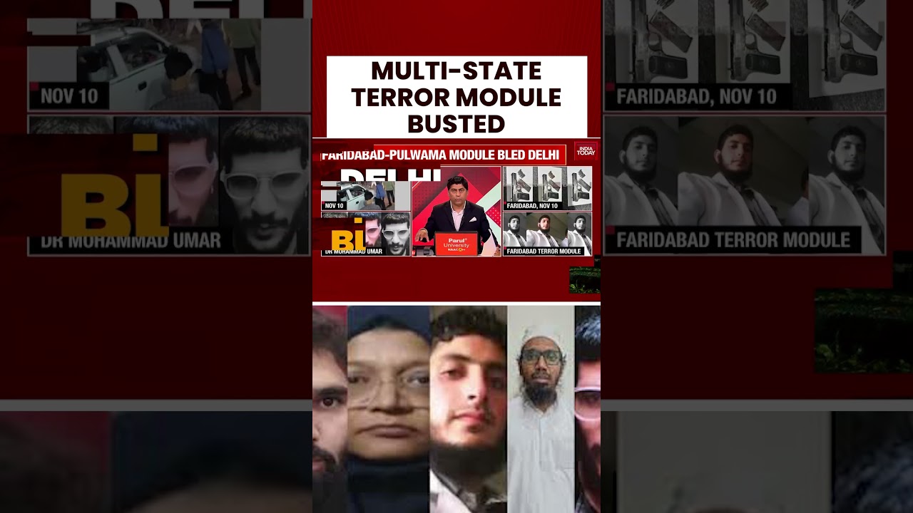 Multi-State Terror Module Busted: Doctors Linked to Jaish-e-Mohammad Arrested #delhiblastnews