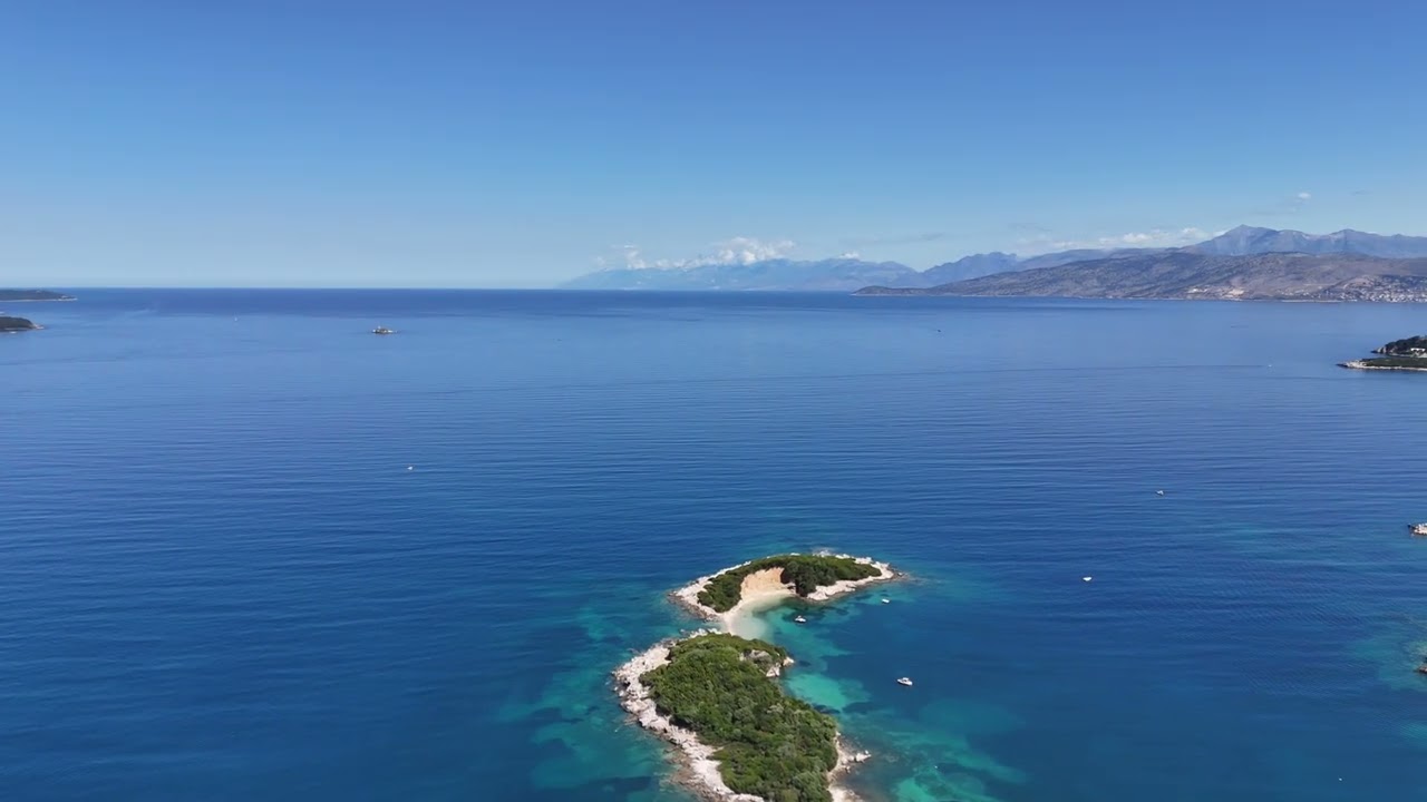 Albanian Tour - The town of Ksamil