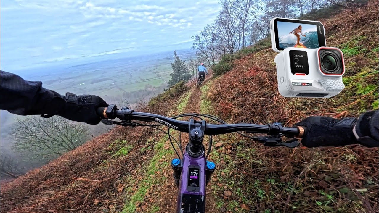 Sending Steep Tech with the Insta360 Ace pro 2
