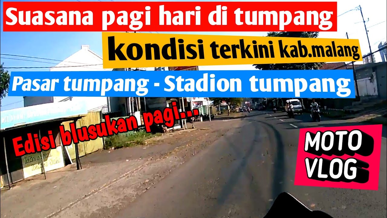 Tumpang kabupaten malang | suasana pagi hari.