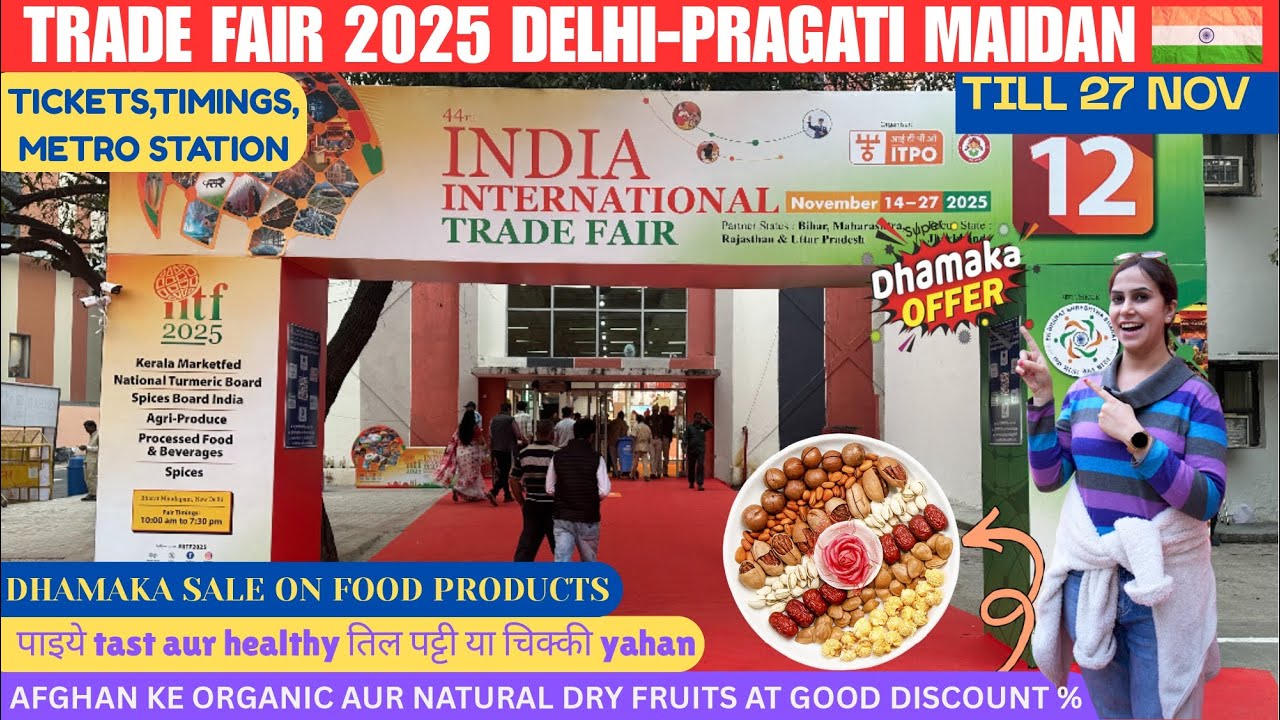 Trade fair 2025 delhi - pragati maidan | India international trade fair 2025 | Bharat mandapam