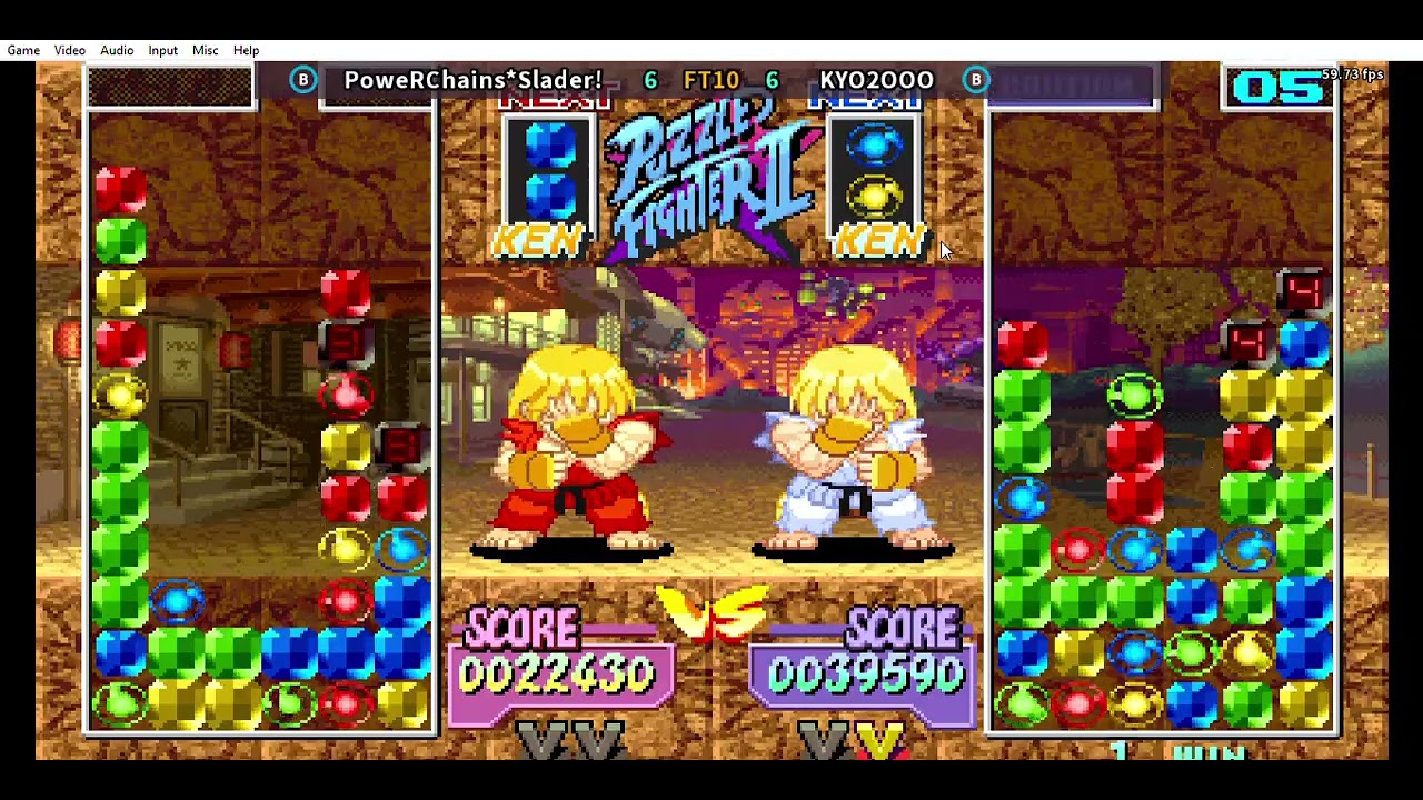 Super puzzle fighter 2 turbo X-Chain- kyo2000(87)