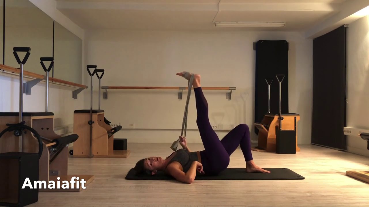 PILATES CON BANDA ELÁSTICA