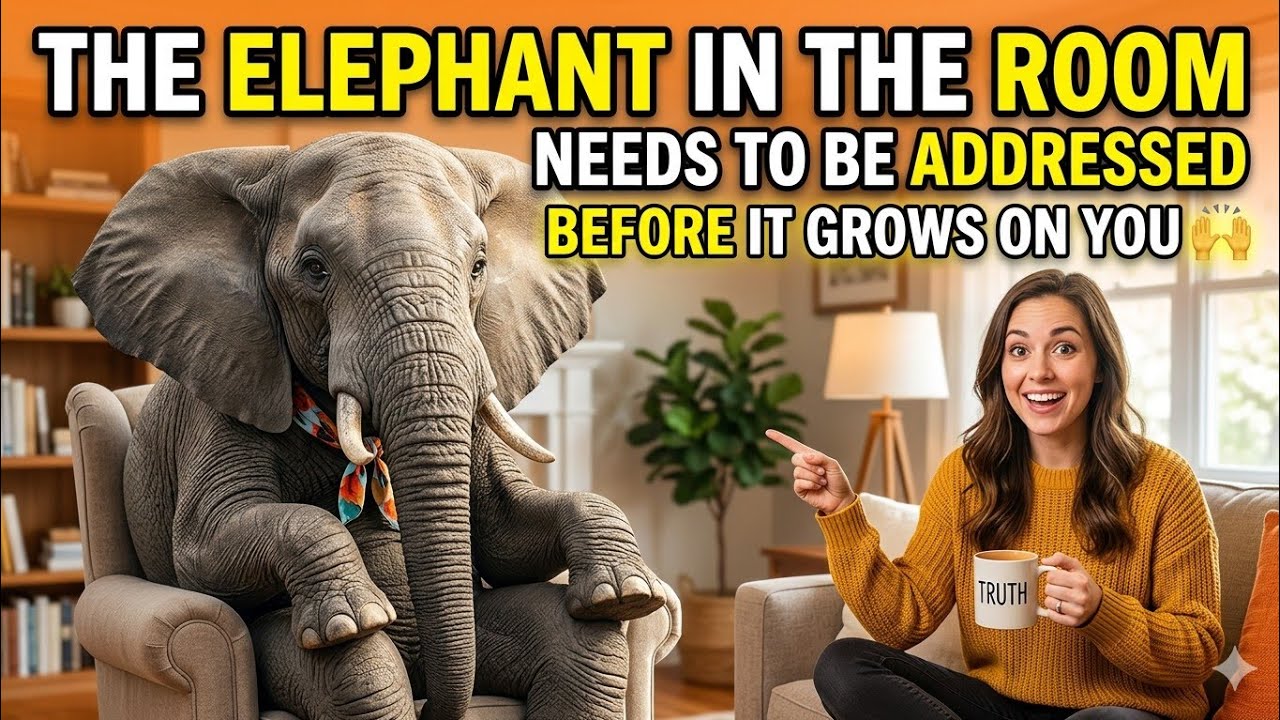The Elephant in the room needs to be addressed asap before it grows on you 🙌