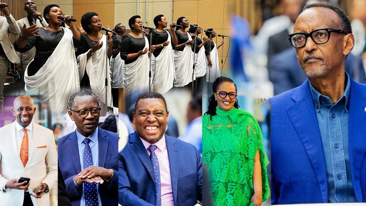 Imbere ya P.KAGAME,HOZIANA Choir yanejeje Ap.Gitwaza,Ap.Mignone,RUTAYISIRE n'abandi/Reba ibihe byiza