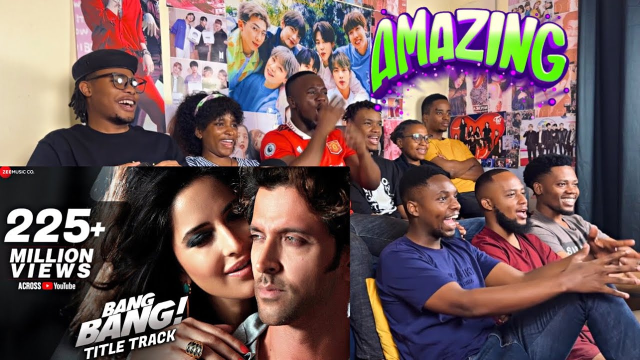 Africans show their Friends (Newbies)Bang Bang Title Track Full Video | Hrithik Roshan, Katrina Kaif