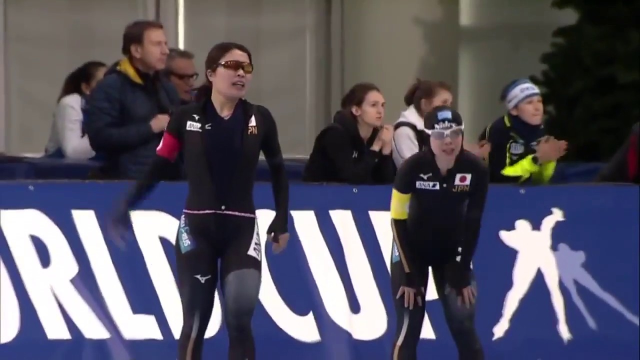Team Japan - 2:50.87 (World Record) Team Pursuit Ladies. WC4 Salt Lake City 2017/2018