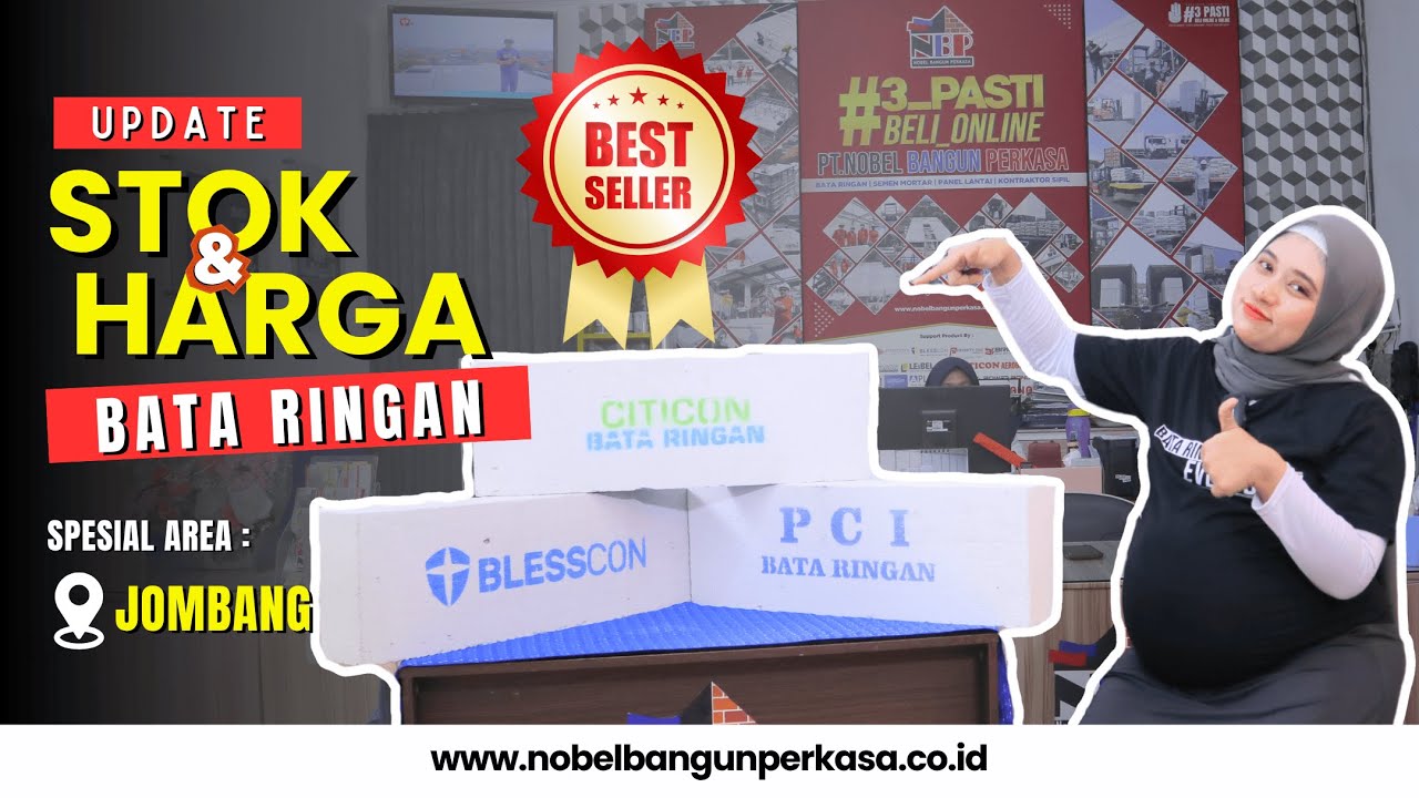 UPDATE STOK DAN HARGA || BATA RINGAN CITICON - BLESSCON - PLATINUM/PCI || JOMBANG