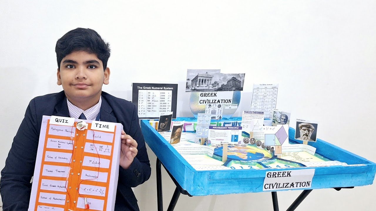 Math Project | Greek Civilization #maths #mathematics #math #greece #civilization #school #project