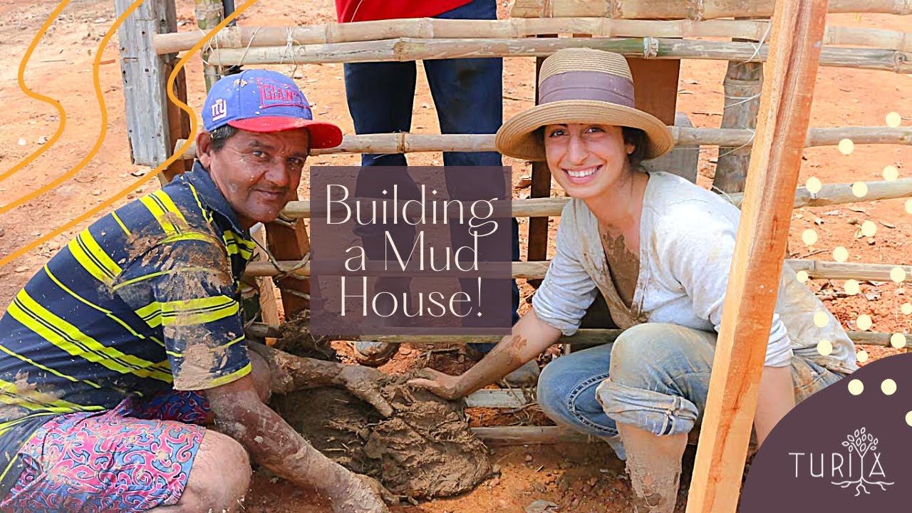 Sculpting Mud Walls By Hand | Panama Culture, Mud House, Casa de Barro, Natural Building