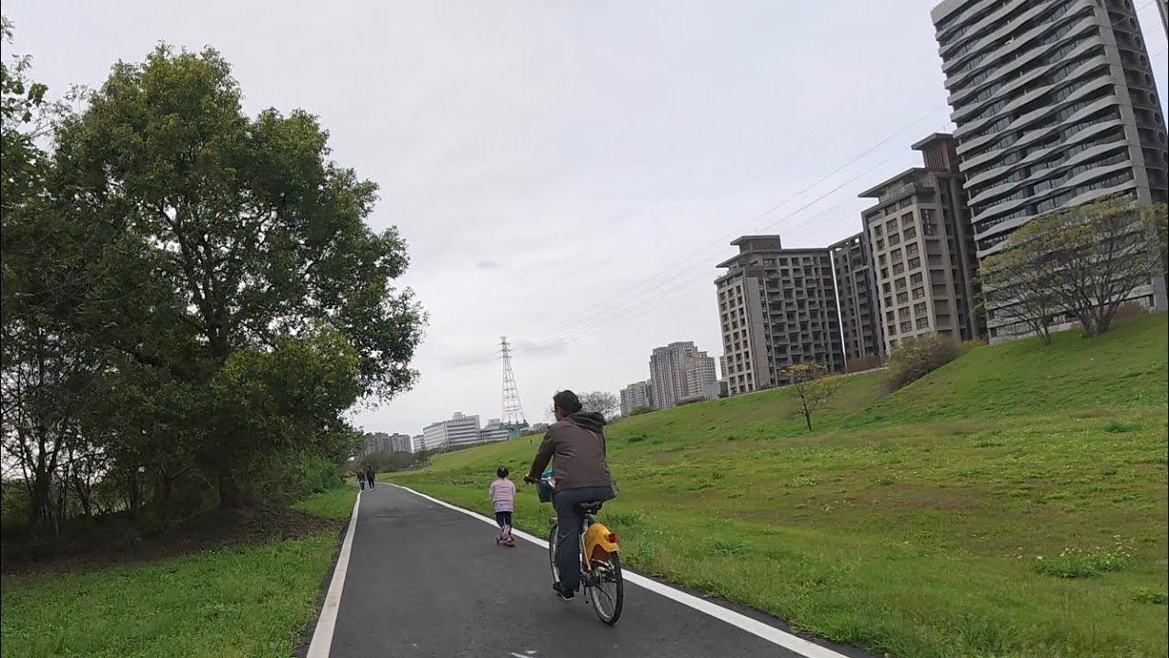 週日去運動（竹北頭前溪右岸自行車道紀行）