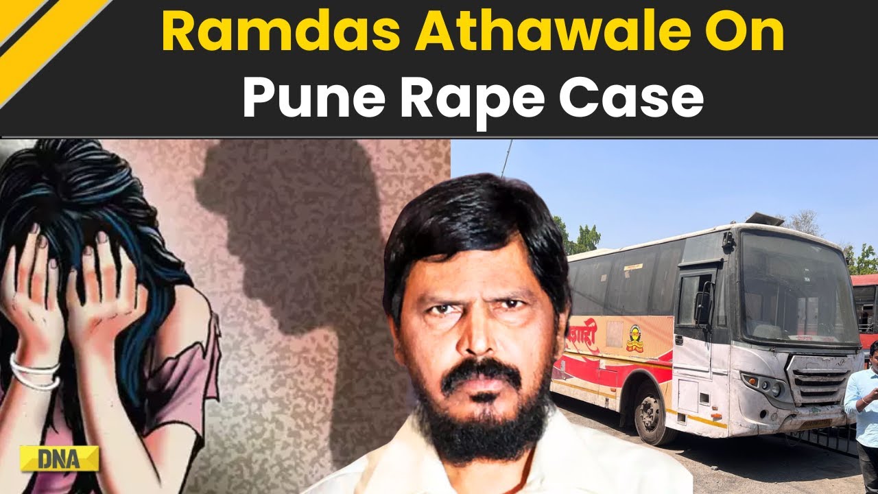 Pune Rape Case: Union Minister Ramdas Athawale On Pune Swargate Rape Case | Pune News | NDA | BJP