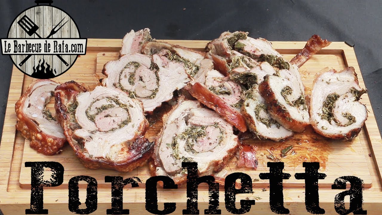 Porchetta au Barbecue