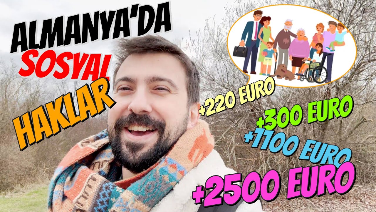 ALMANYA'DA SOSYAL YARDIMLAR NELER?