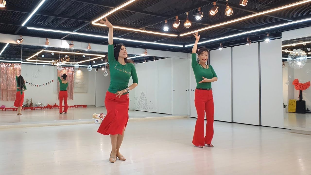 Like Adam and Eve line dance| 아담과 이브처럼 라인댄스 |초급|  Line Dance Withus Korea Association