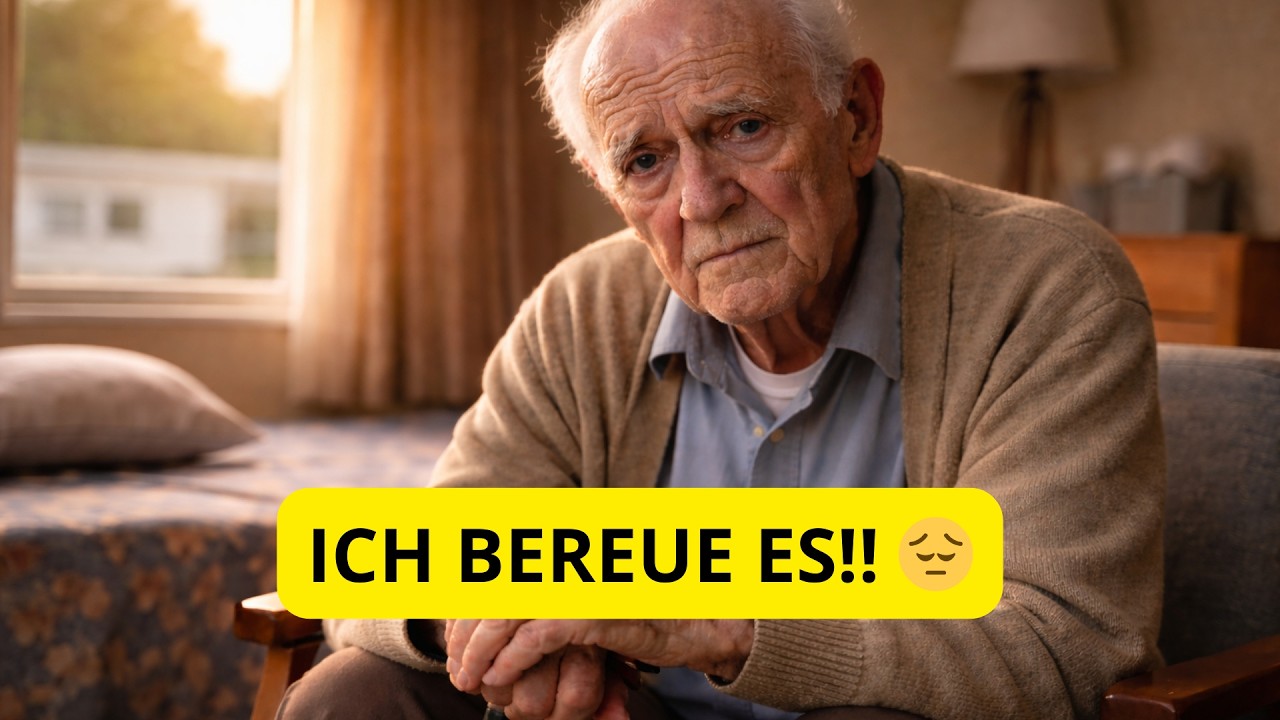 Ich bin 94 Jahre alt… Ich habe meinem Sohn 250.000 Dollar gegeben, und ich bereue es…