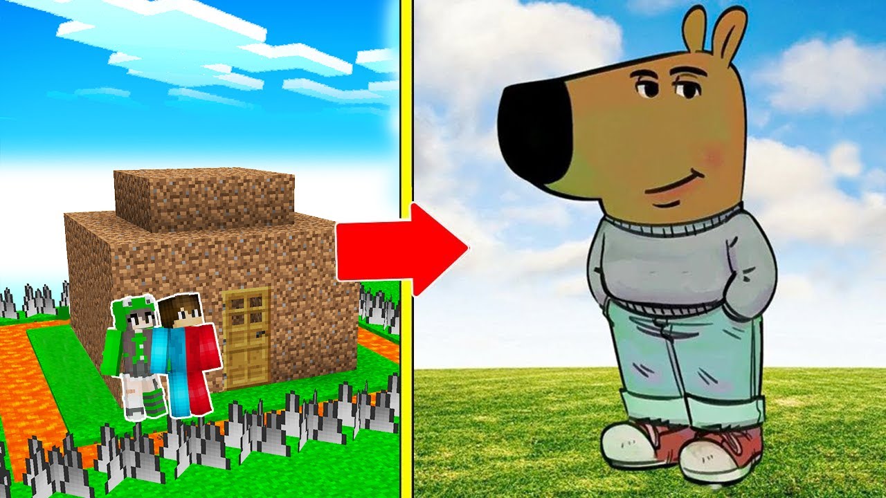 🇺🇦 ЧИЛОВИЙ ХЛОПЕЦЬ НАПАВ НА ЗАХИЩЕНИЙ БУДИНОК ПРО І ДІВЧИНИ В МАЙНКРАФТ! CHILL GUY MINECRAFT