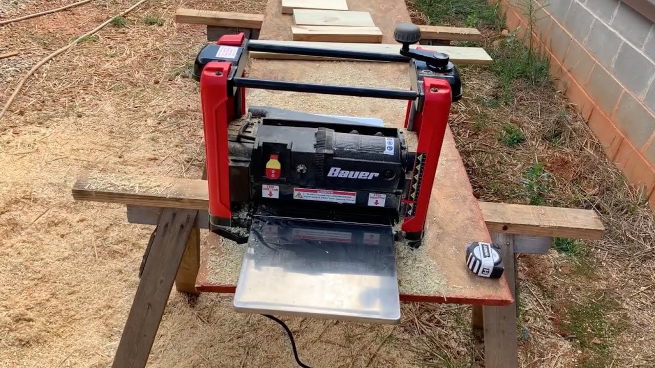 Harbor Freight Wood Planer Review