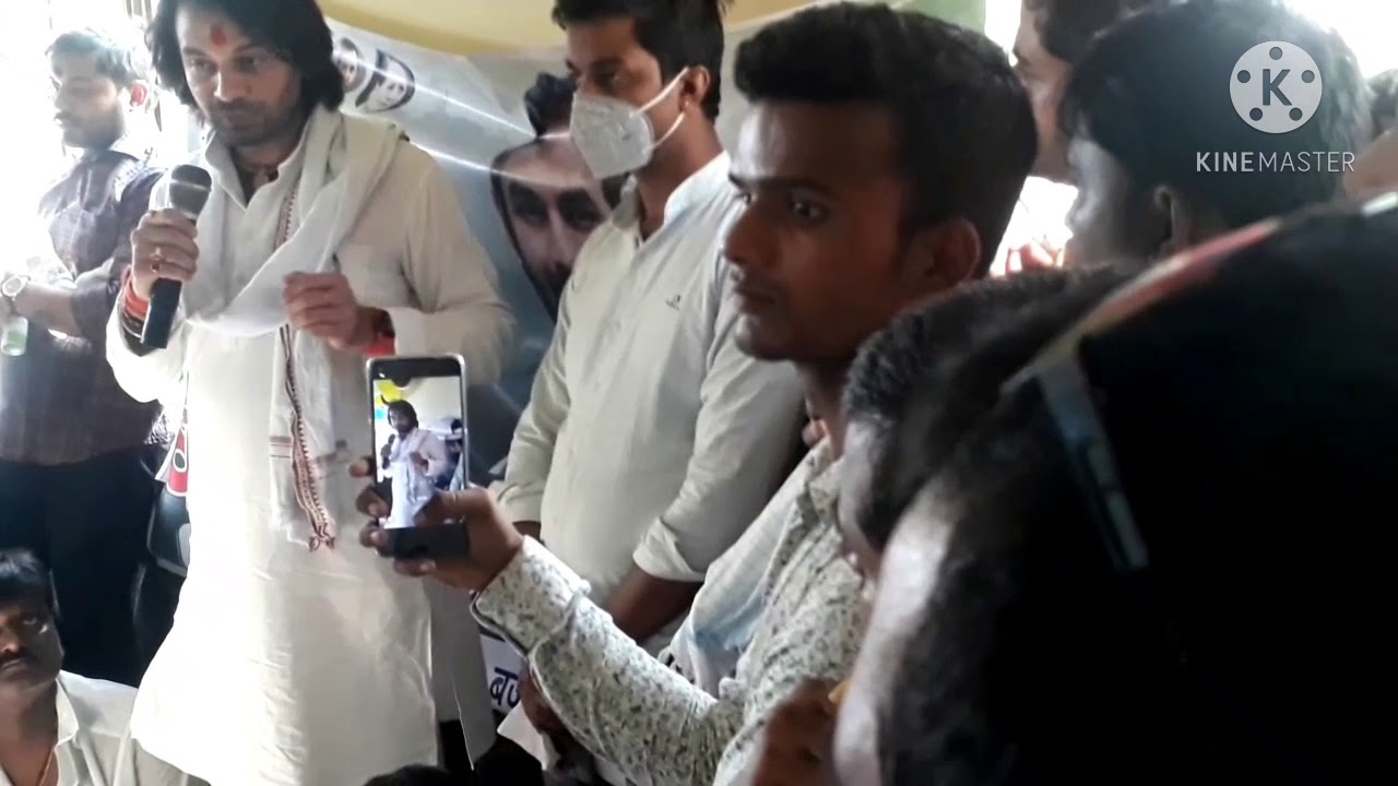 Hasanpur vidhan sabha men tej Partap G ka Zordar bhasan