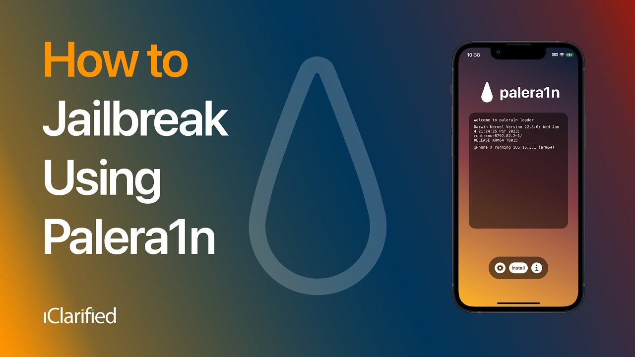 Как сделать джейлбрейк iPhone с помощью Palera1n [iOS 16]