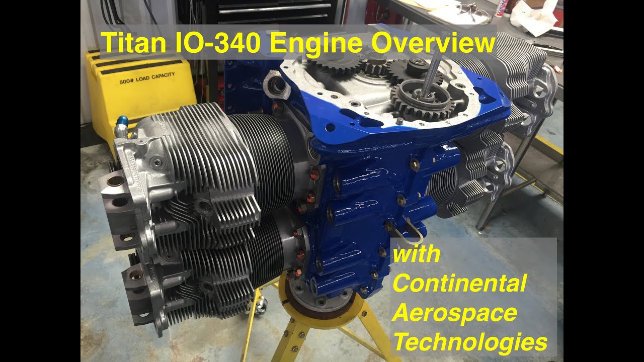 Titan IO-340 Engine Overview with Continental