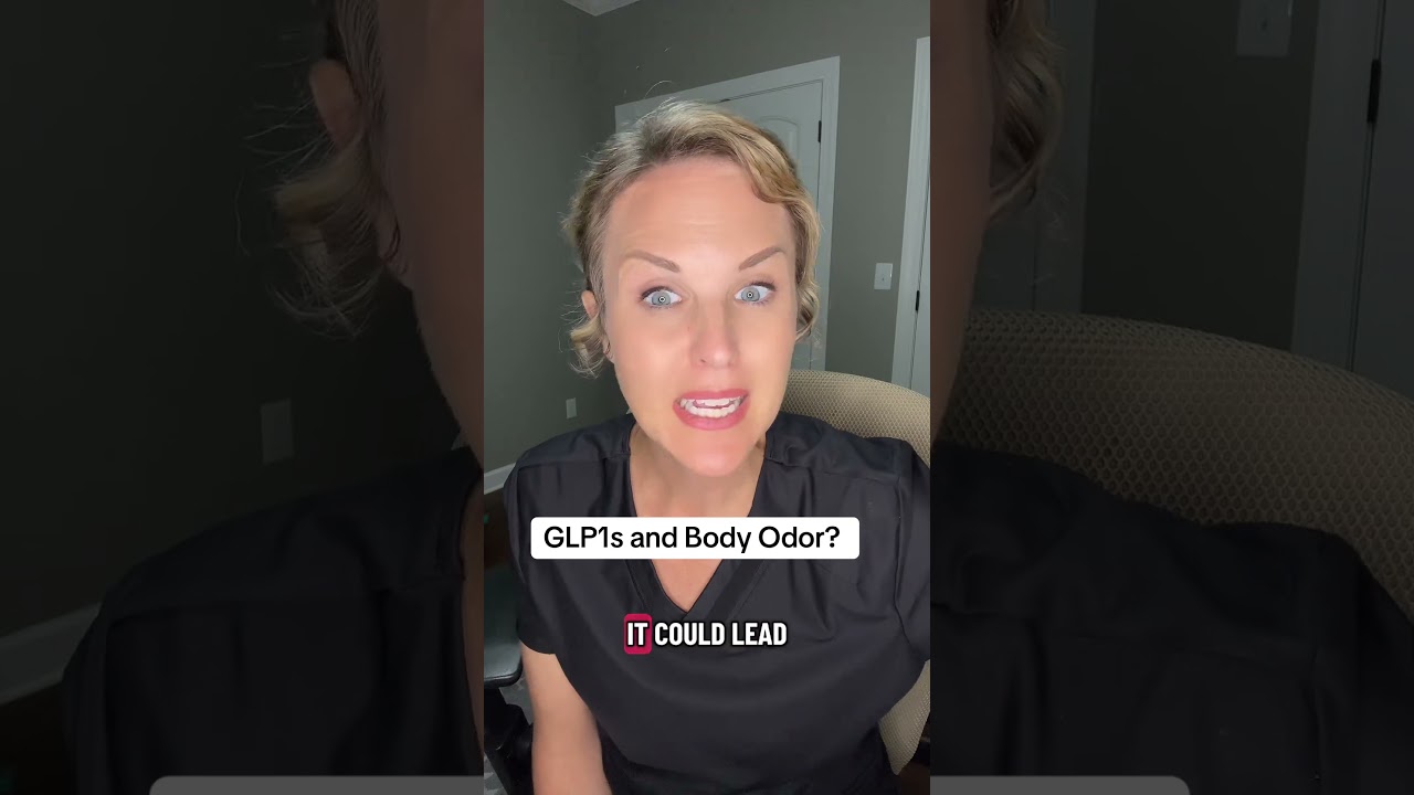 GLP1s and Changing Body Odor- What You Need To Know #glp1