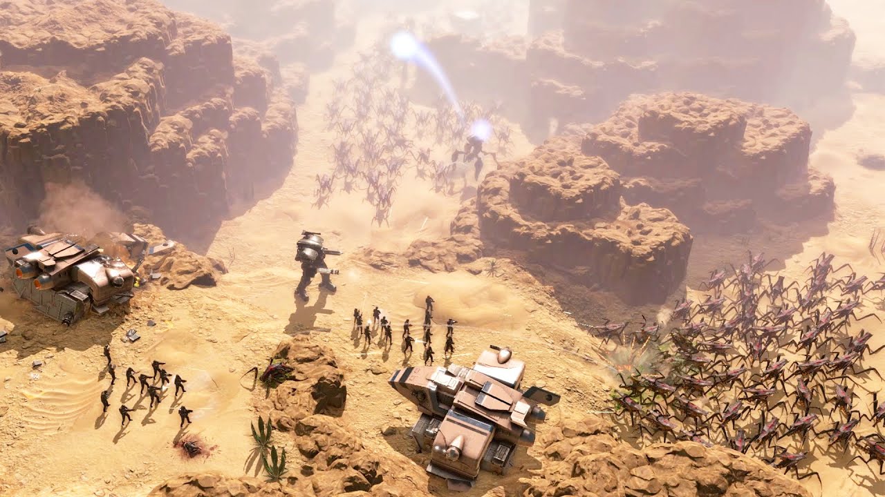 FIRST LOOK MECH SUITS IN Starship Troopers: Terran Command | This Wastelands Rescue Mission Broke Me