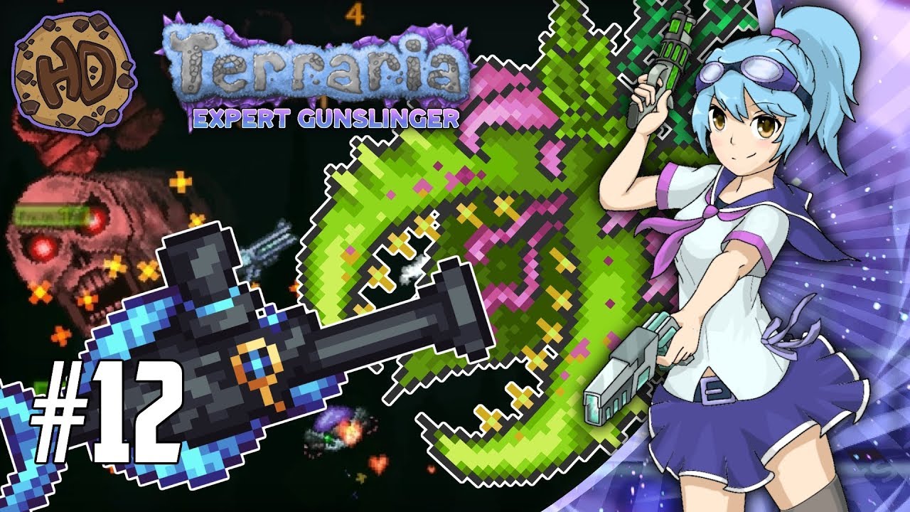 Destroying Bosses with Halibut Cannon! Terraria Super-Modded Gunslinger | 1.3.5 #12