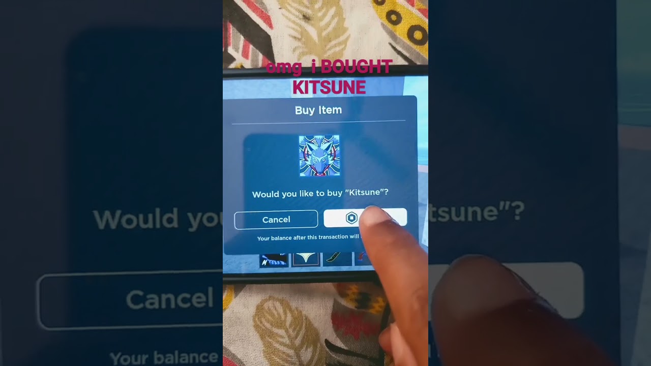 BUYING KITSUNE PERM IN BLOX FRUITS!! SUBSCRIBE #kitsune #bloxfruits