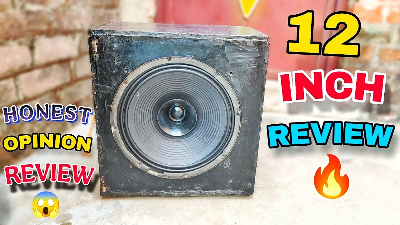 12 Inch Speaker Simple Review 🔊 | Sound Quality & Experience