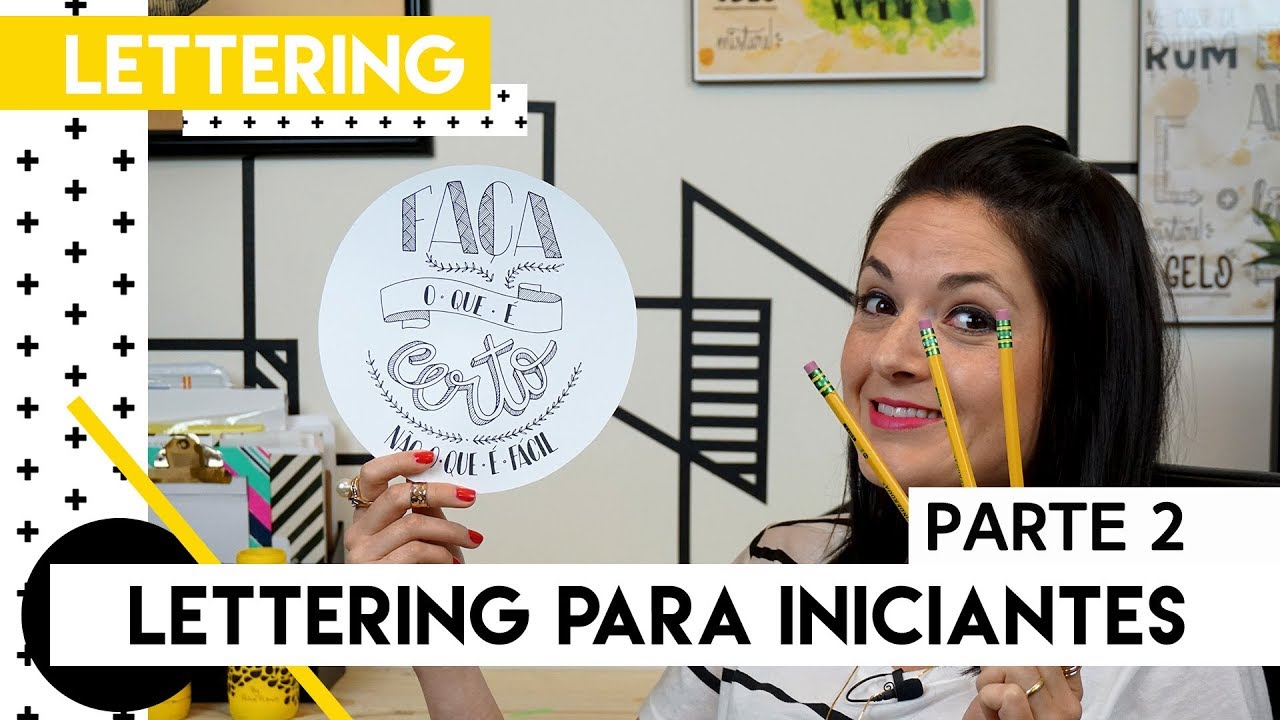 Lettering para iniciantes - Parte 2 | Tutorial by Aline Albino