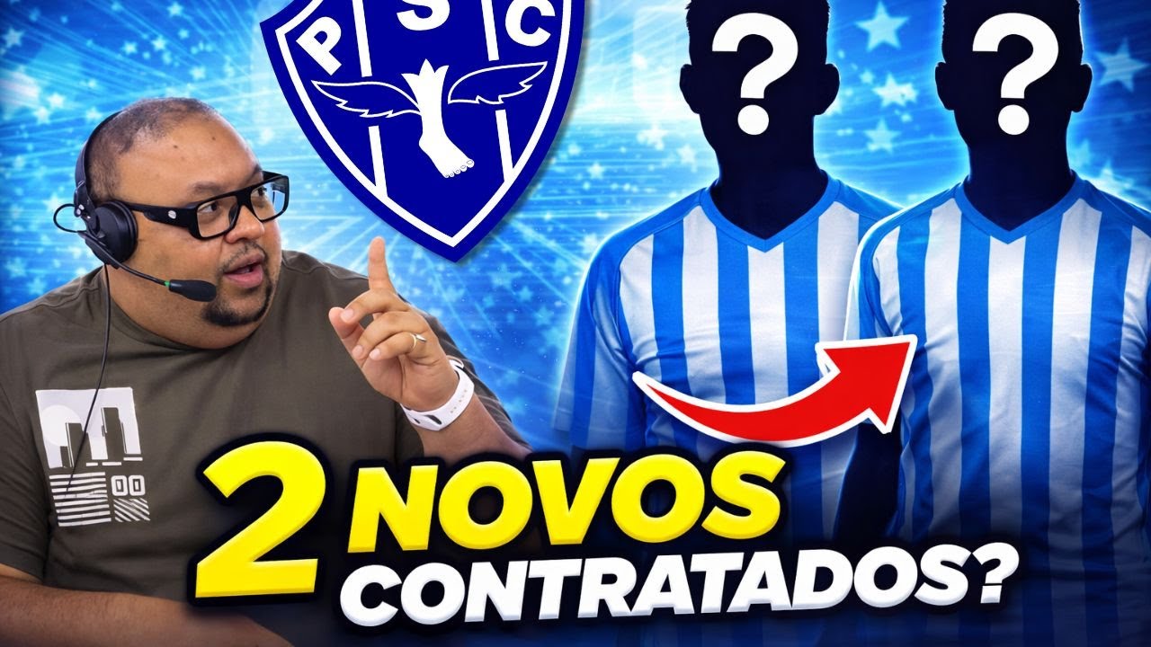 URGENTE! PAPÃO FECHA COM DOIS (Um é MEIA) E AINDA BUSCA MAIS NOMES NO MERCADO
