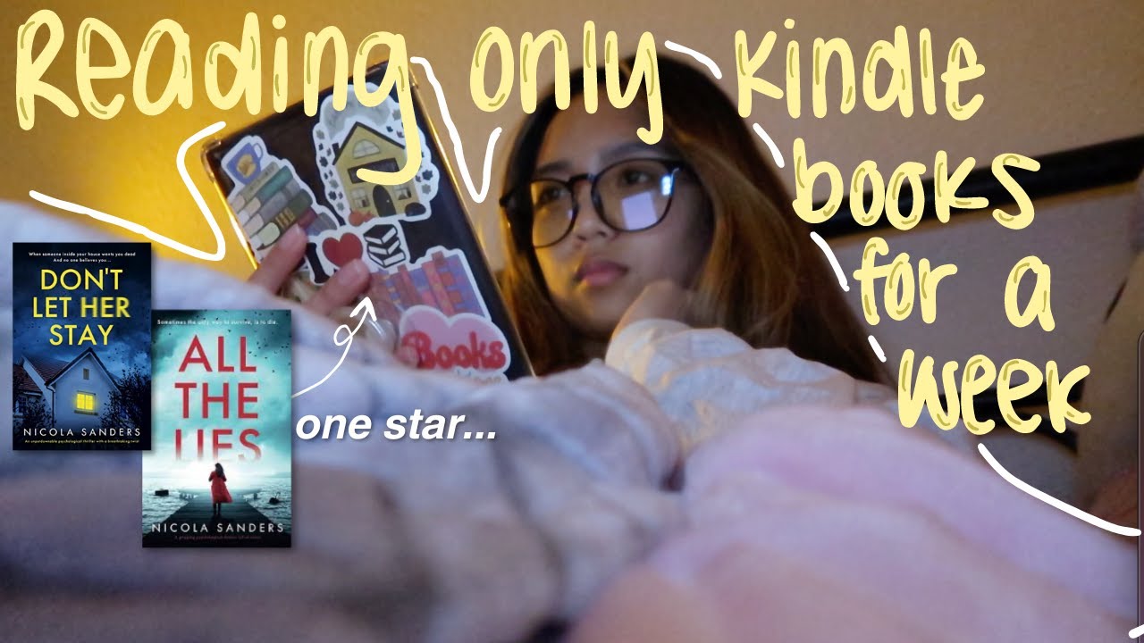читаю только книги на Kindle уже неделю📲📖 читаю видеоблог