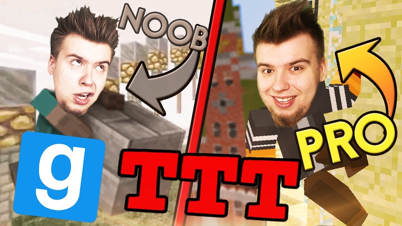 OD PARKOUR NOOB DO PARKOUR PRO W MINECRAFT! | Garry's mod [#836] - TTT [#174] (With: EKIPA) #BLADII