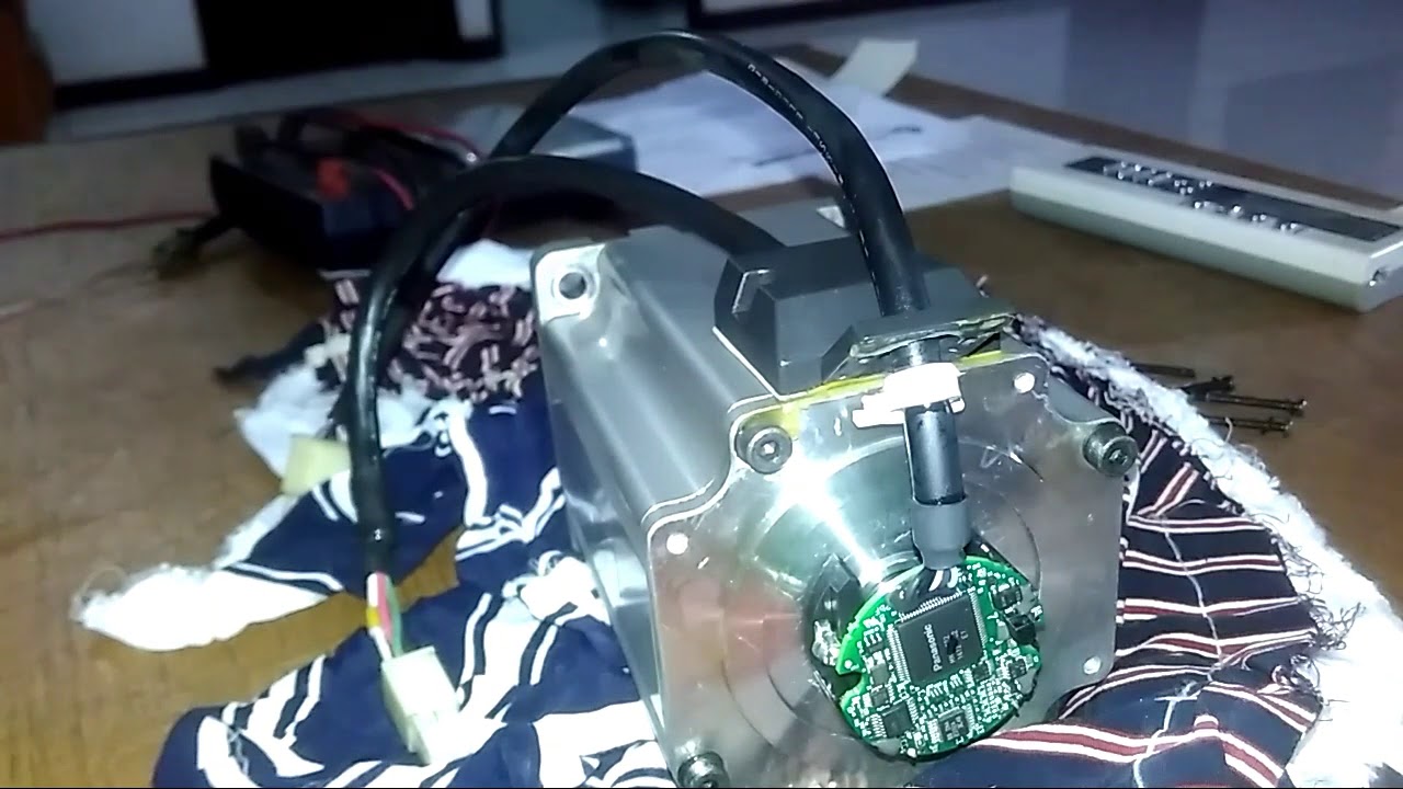 CARA MEMPERBAIKI SERVO MOTOR PANASONIC 1HP DENGAN MUDAH