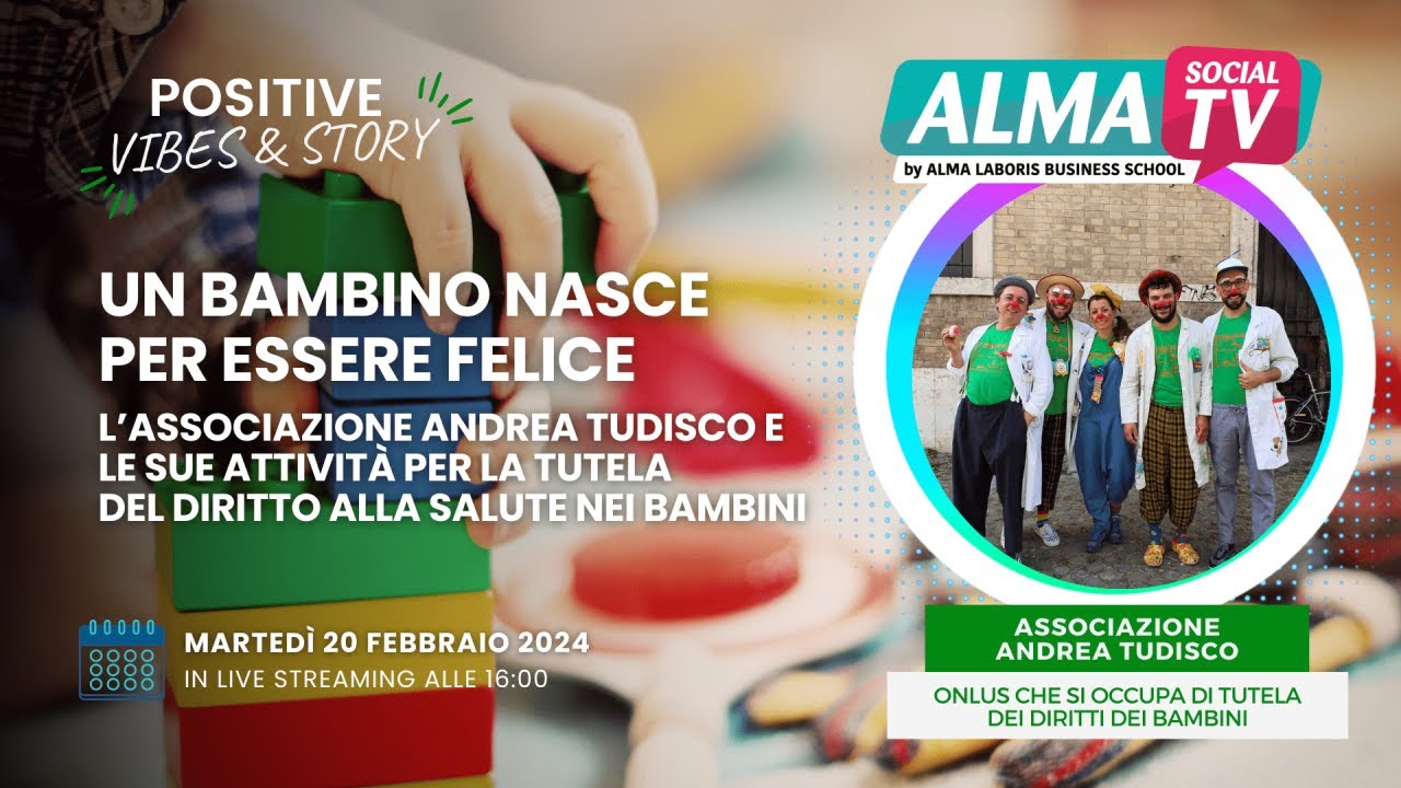 Un bambino nasce per essere felice: le attività dell'Associazione Andrea Tudisco