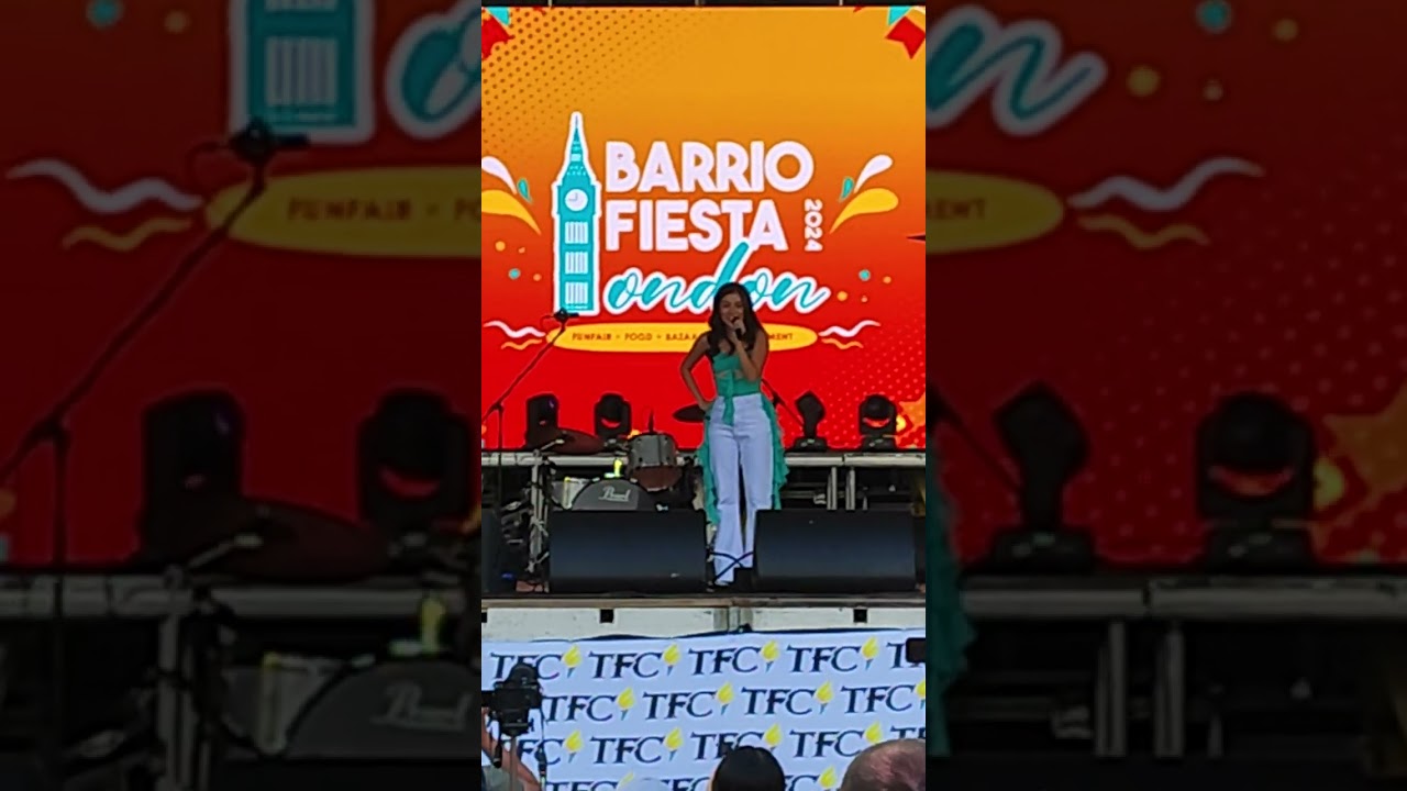 Belle Mariano Live  at London Barrio Fiesta July 21, 2024 so beautiful